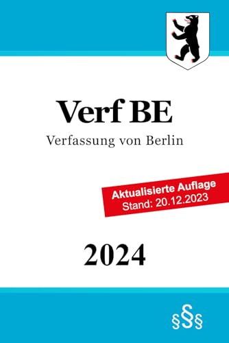 Verfassung von Berlin - Verf BE von Independently published