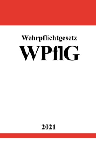 Wehrpflichtgesetz (WPflG): DE von epubli