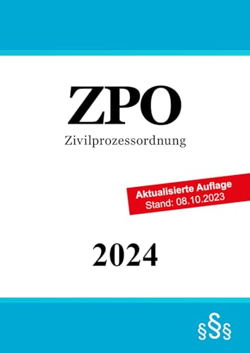Zivilprozessordnung - ZPO von Independently published