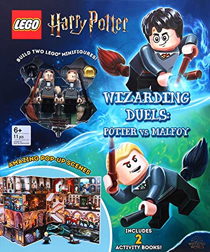 Wizarding Duels: Potter Vs Malfoy: Includes 2 Activity Books, Two Lego Mini Figures and a Pop-up Scene (Lego Harry Potter)