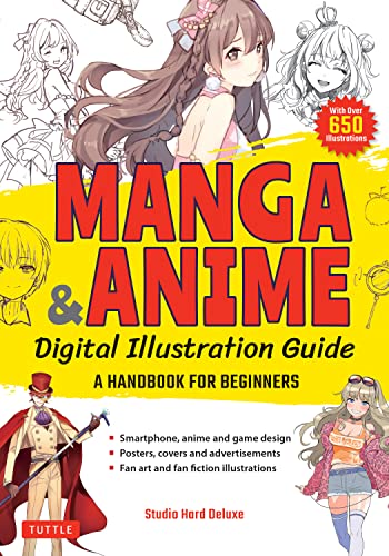 Manga & Anime Digital Illustration Guide: A Handbook for Beginners von Tuttle Publishing