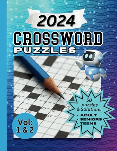 2024 Crossword Puzzles: Ideal word puzzles for Adults, Seniors and Teens von Independently published