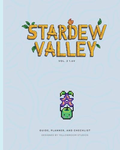 1.6v Stardew Valley Gaming Guide, Planner, and Checklist: Softcover Edition von Blurb