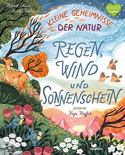 Kleine Geheimnisse der Natur - Regen, Wind und Sonnenschein: Ein Sachbilderbuch für Kinder ab 4 Jahren