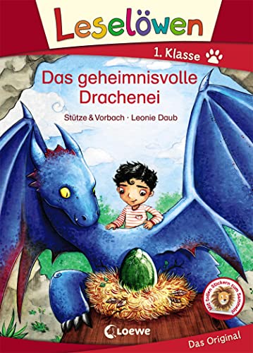 Leselöwen 1. Klasse - Das geheimnisvolle Drachenei: Erstlesebuch für Kinder ab 6 Jahre