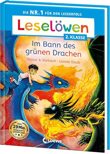 Leselöwen 2. Klasse - Im Bann des grünen Drachen: Die Nr. 1 für den Leseerfolg - Mit Leselernschrift ABeZeh - Erstlesebuch für Kinder ab 7 Jahren Leselöwen 2. Klasse - Im Bann des grünen Drachen: Die Nr. 1 für den Leseerfolg - Mit Leselernschrift ABeZeh - Erstlesebuch für Kinder ab 7 Jahren