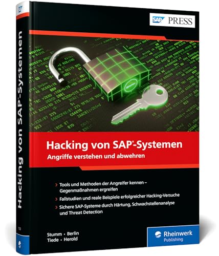 Hacking von SAP-Systemen: Das umfassende Handbuch zur Absicherung Ihrer SAP-Systeme (SAP PRESS) von SAP PRESS
