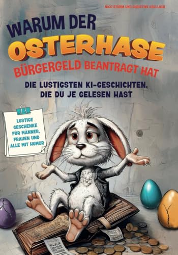Warum der Osterhase Bürgergeld beantragt hat: Die lustigsten KI-Geschichten, die du je gelesen hast I Lustige Geschenke für Männer, Frauen und alle mit Humor von Impuls Verlag