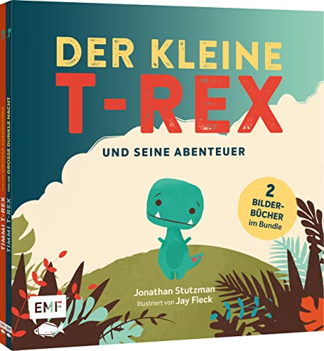 Der kleine T-Rex und seine Abenteuer: 2 Bilderbücher im Bundle: Starke Dino-Geschichten zum Vorlesen und Mutmachen für Kinder ab 3 Jahren von Edition Michael Fischer