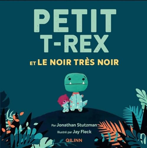 Petit T-Rex - Petit T-Rex et le noir très noir von QILINN