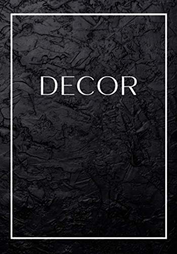 Decor: Decorative Book For Styling Your Coffee Table, Console Table, Bookshelf, End Table & More | Show Home Display Style Effect, Stackable Book - Large Text On Spine von Independently published