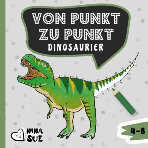 Von Punkt zu Punkt Crazy Creatures: Malbuch für Kinder ab 4 Jahren - Zahlen 1-20 von Independently published