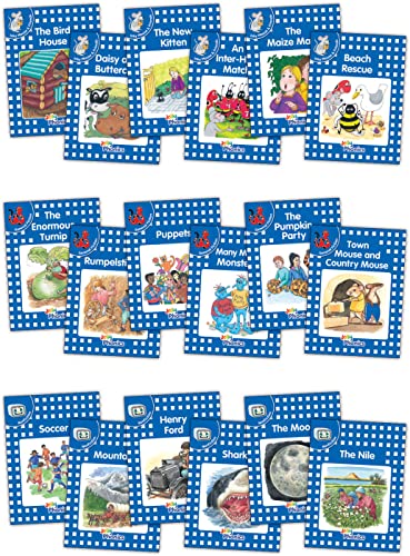 Jolly Phonics Readers, Complete Set Level 4: In Precursive Letters (British English edition)