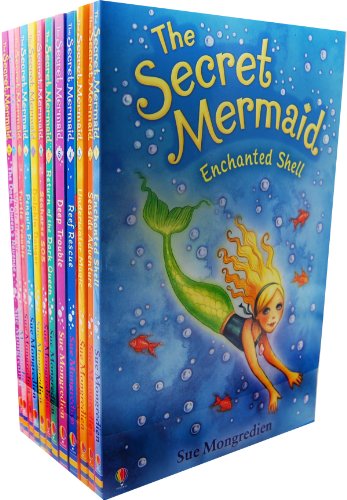 The Secret Mermaid Collection, 12 Books RRP 59.88 (Enchanted Shell; Seaside ....