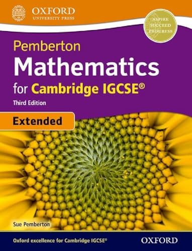 Pemberton Mathematics for Cambridge IGCSE: Extended Student Book (Third Edition): With Website Link (Caie Pemberton Maths) von Oxford University Press