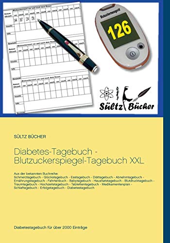 Diabetes-Tagebuch - Blutzuckerspiegel-Tagebuch XXL Diabetes-Tagebuch - Blutzuckerspiegel-Tagebuch XXL