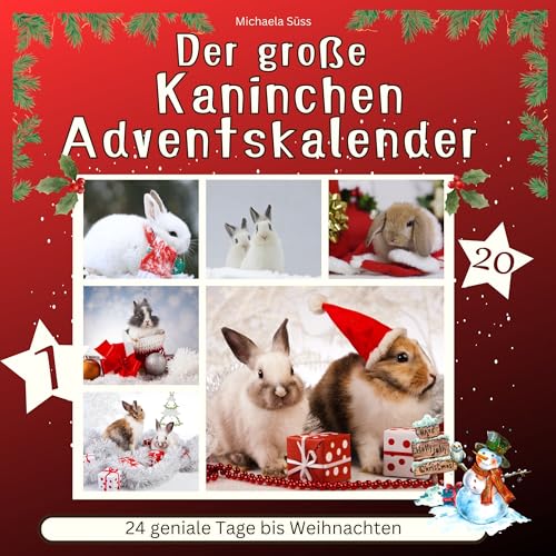 Der große Kaninchen-Adventskalender: 24 geniale Tage bis Weihnachten von 27 Amigos