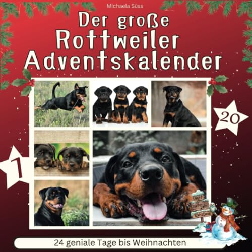 Der grosse Rottweiler-Adventskalender: 24 geniale Tage bis Weihnachten von 27 Amigos