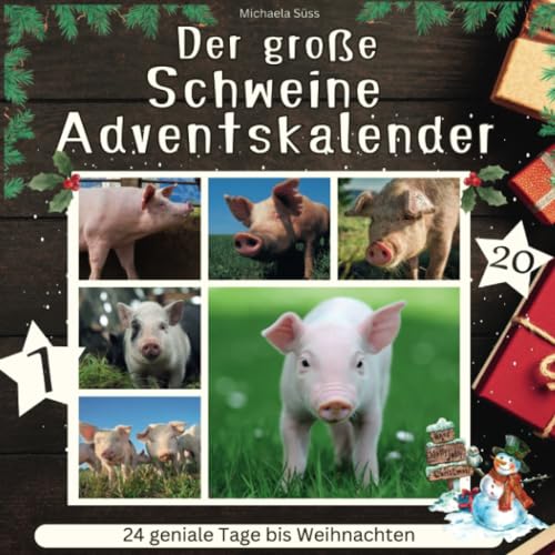 Der grosse Schweine- Adventskalender: 24 geniale Tage bis Weihnachten von 27 Amigos