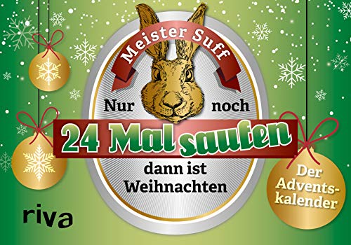 Noch 24 Mal saufen, dann ist Weihnachten: Der Adventskalender von RIVA