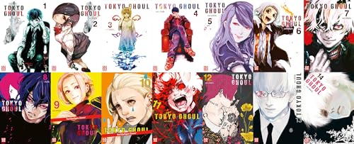 Tokyo Ghoul Band 1-14 plus 1 exklusives Postkartenset