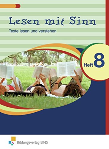 Lesen mit Sinn: Arbeitsheft 8 (Lesen mit Sinn: Texte lesen und verstehen) von Westermann Bildungsmedien Verlag GmbH