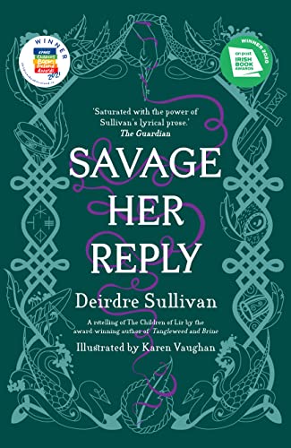 Savage Her Reply – YA Book of the Year, Irish Book Awards 2020