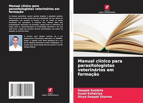 Manual clínico para parasitologistas veterinários em formação: DE von Edições Nosso Conhecimento