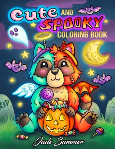 Cute and Spooky: A Halloween Coloring Book for Adults and Kids with Cute Characters, Spooky Scenes, and More! (Halloween Coloring Books) Cute and Spooky: A Halloween Coloring Book for Adults and Kids with Cute Characters, Spooky Scenes, and More! (Halloween Coloring Books)