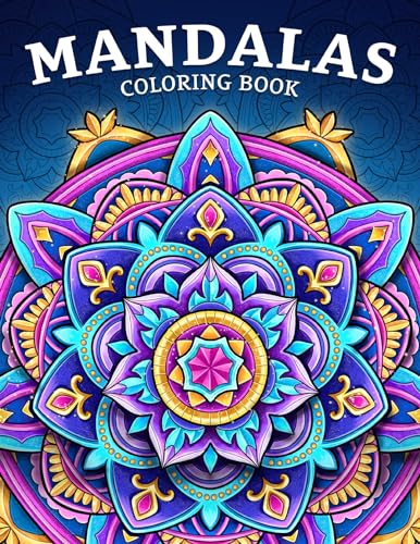 Mandala Coloring Book: For Adults with Beautiful Patterns for Fun and Relaxation