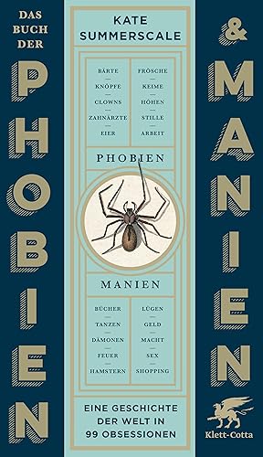 Das Buch der Phobien und Manien: Eine Geschichte der Welt in 99 Obsessionen von Klett-Cotta