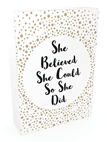 She Believed She Could So She Did: 52 Beautiful Cards of Inspiring Quotes and Empowering Affirmations She Believed She Could So She Did: 52 Beautiful Cards of Inspiring Quotes and Empowering Affirmations