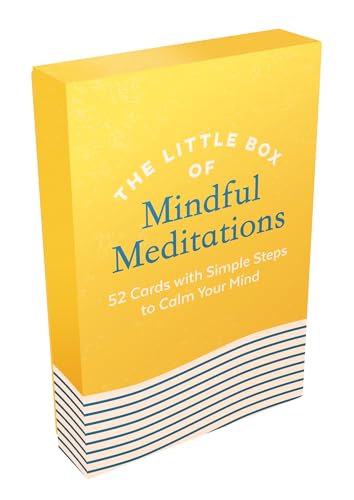 The Little Box of Mindful Meditations: 52 Cards With Simple Steps to Calm Your Mind von ViE