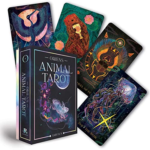 Orien's Animal Tarot: 78 Card Deck and 144 Page Book von Rockpool Publishing