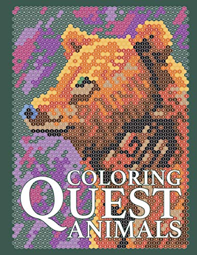 Coloring Quest: ANIMALS (Color Quest Color By Number, Band 9) von Independently Published