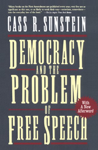 Democracy and the Problem of Free Speech von Free Press