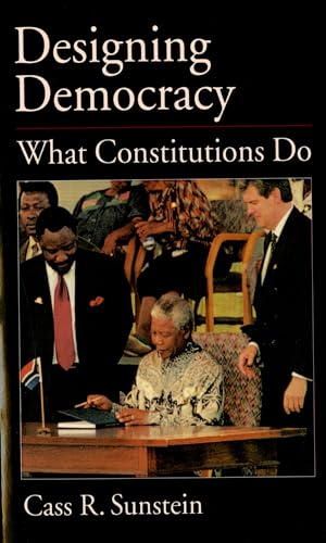 Designing Democracy: What Constitutions Do