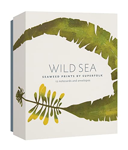Wild Sea Notecards: Seaweed Prints by Superfolk (12 Notecards and Envelopes) von Princeton Architectural Press