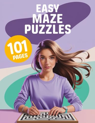 50 EASY Mazes Puzzle Book with Solutions for Kids and Adults: Fun and Engaging Maze Puzzles for All Ages – 101 Pages of Entertainment! 50 EASY Mazes Puzzle Book with Solutions for Kids and Adults: Fun and Engaging Maze Puzzles for All Ages – 101 Pages of Entertainment! von Independently published