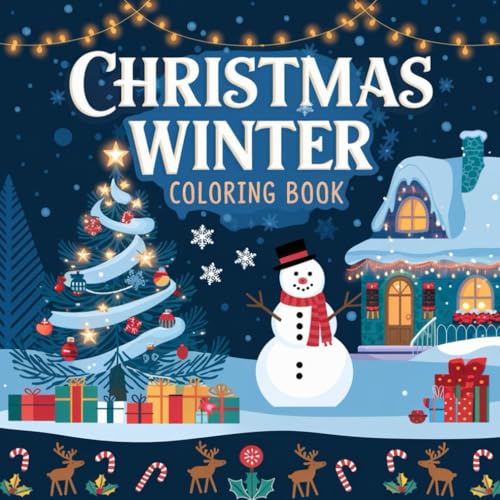 Christmas Winter Wonderland Coloring Book: 53 Festive Pages to Celebrate the Season: A Magical 8.5 x 8.5 Coloring Adventure for Kids and Adults Christmas Winter Wonderland Coloring Book: 53 Festive Pages to Celebrate the Season: A Magical 8.5 x 8.5 Coloring Adventure for Kids and Adults von Independently published