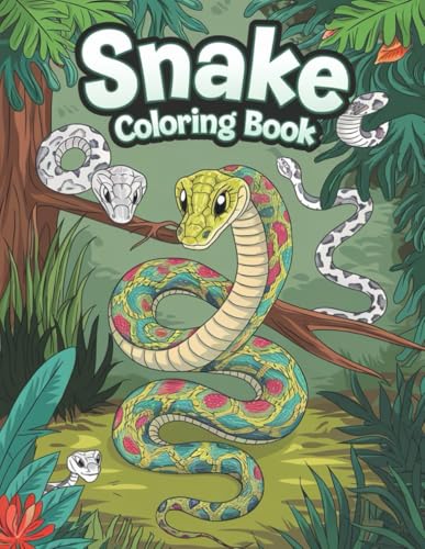 Snake Coloring Book for Kids: 30 Fun and Intricate Animal Coloring Pages for Ages 4-8: Explore the Fascinating World of Snakes with 30 Unique Coloring ... Girls | Encourages Creativity and Learning Snake Coloring Book for Kids: 30 Fun and Intricate Animal Coloring Pages for Ages 4-8: Explore the Fascinating World of Snakes with 30 Unique Coloring ... Girls | Encourages Creativity and Learning von Independently published