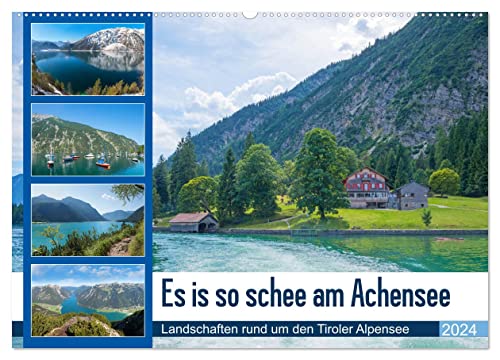Es is so schee am Achensee 2024 (Wandkalender 2024 DIN A2 quer), CALVENDO Monatskalender