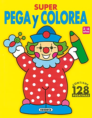 Super Pega y colorea (Súper Pega Y Colorea) von SUSAETA