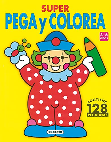Super Pega y colorea (Súper Pega Y Colorea)