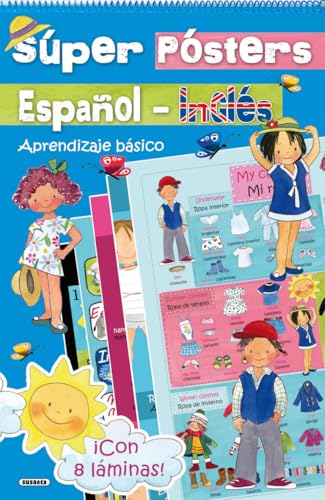 Super Pósters Español-Inglés. Aprendizaje básico (Super posters bilingüe) von SUSAETA