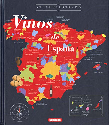 Vinos de España (Atlas Ilustrado) von SUSAETA