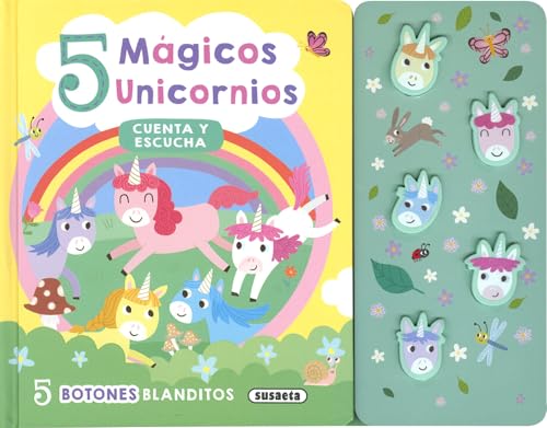 5 mágicos unicornios (Botones blanditos) von SUSAETA