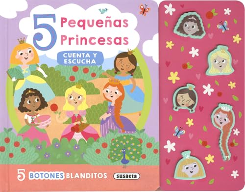 5 pequeñas princesas (Botones blanditos) von SUSAETA
