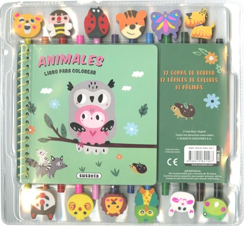 Animales (12 lápices) von SUSAETA