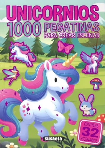 Unicornios. 1000 pegatinas para crear escenas Unicornios. 1000 pegatinas para crear escenas von SUSAETA